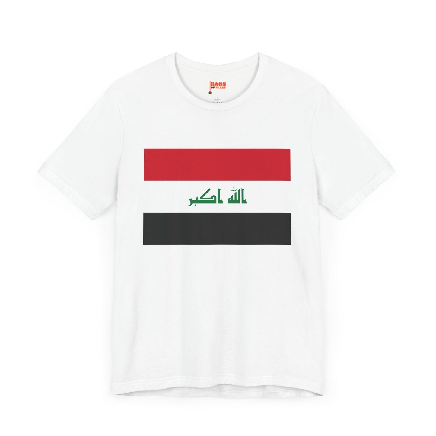 Iraq Flag on T-shirt