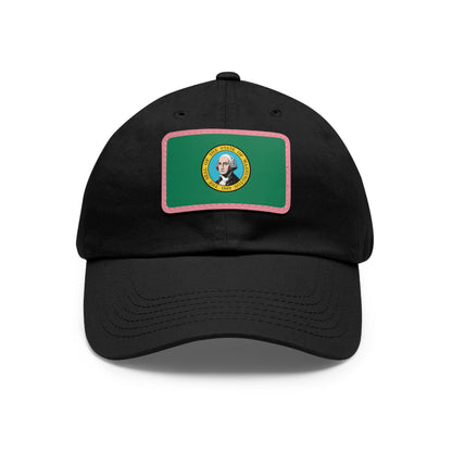 Washington Leather Patch Hat
