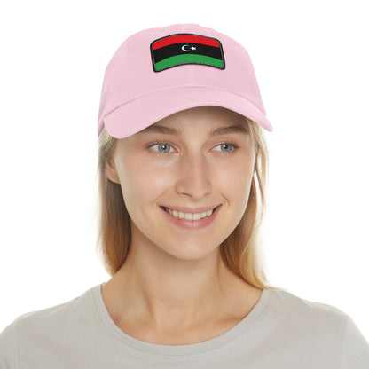 Libya Leather Patch Hat