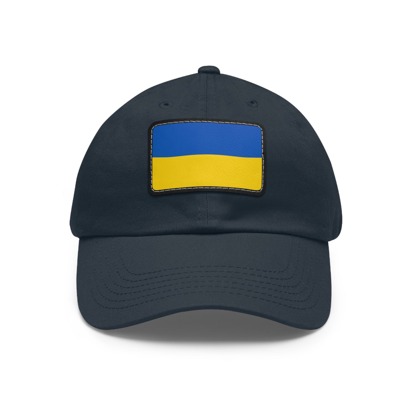 Ukraine Leather Patch Hat
