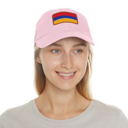 Armenia Leather Patch Hat