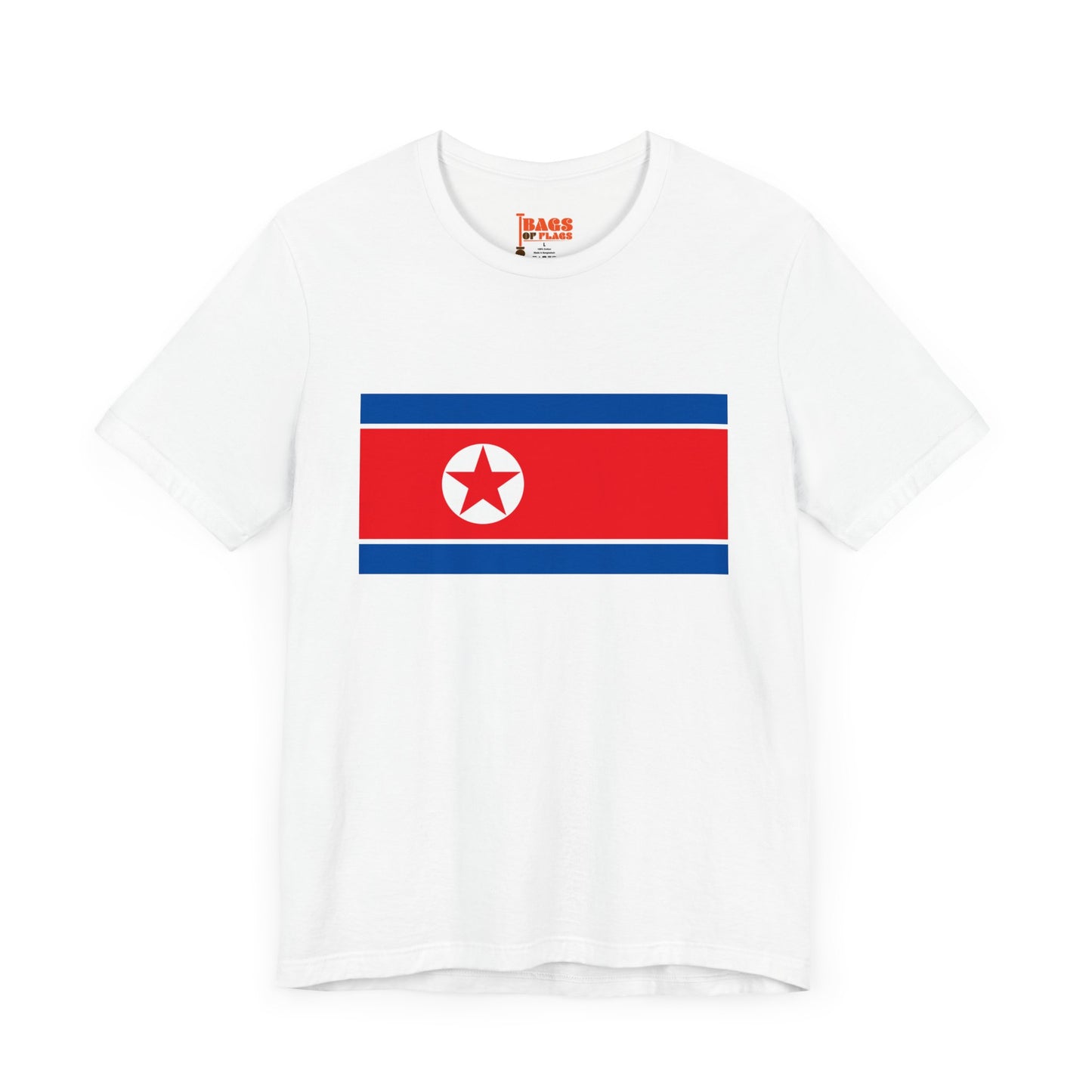 North Korea Flag on T-shirts