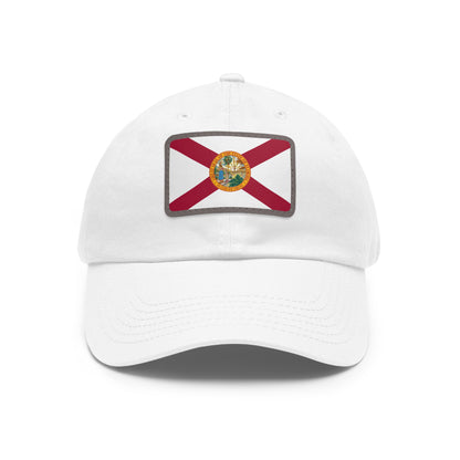 Florida Leather Patch Hat