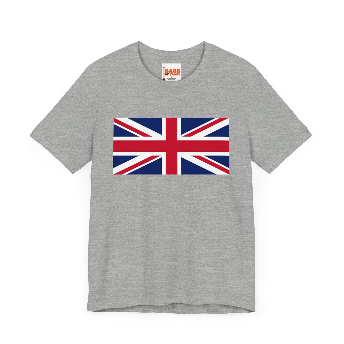 United Kingdom Flag on T-shirt