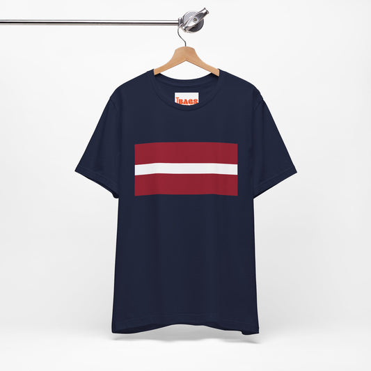 Latvia Flag on T-shirt