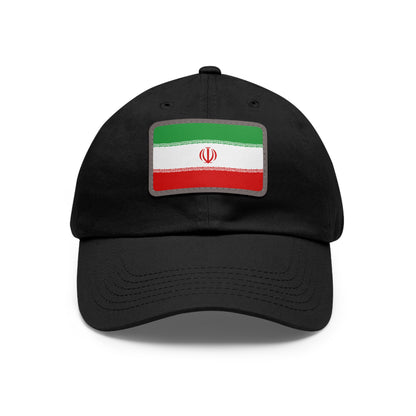 Iran Leather Patch Hat