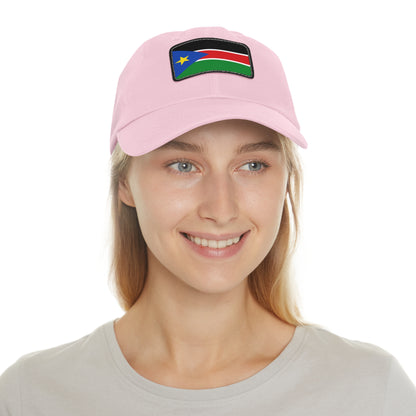 South Sudan Leather Patch Hat