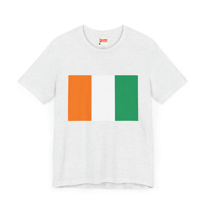 Côte d’Ivoire Flag on T-shirt
