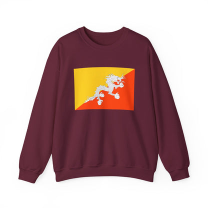 Bhutan Flag Sweatshirt