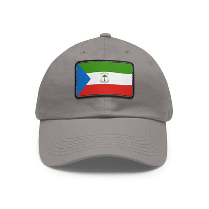 Equatorial Guinea Leather Patch Hat