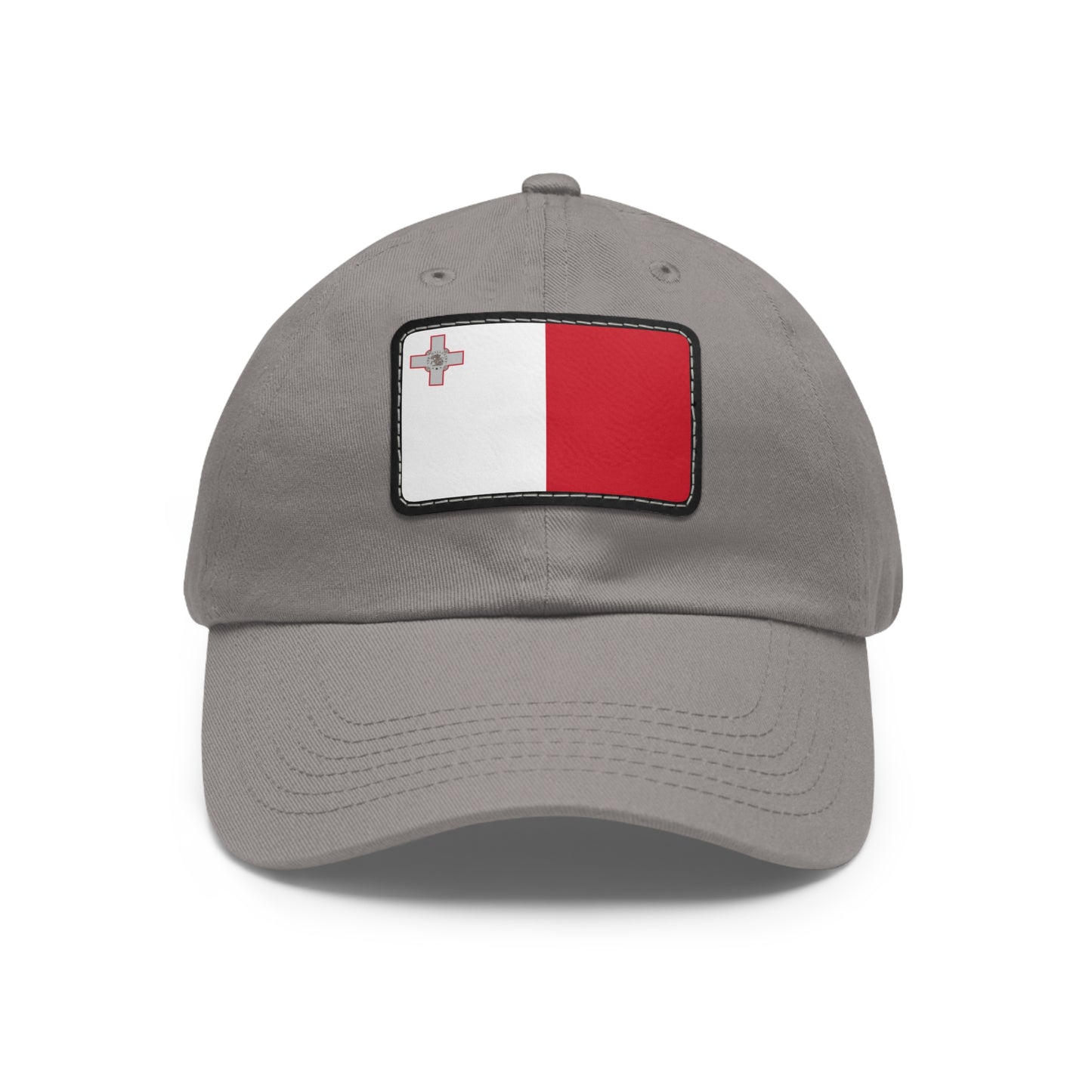 Malta Leather Patch Hat