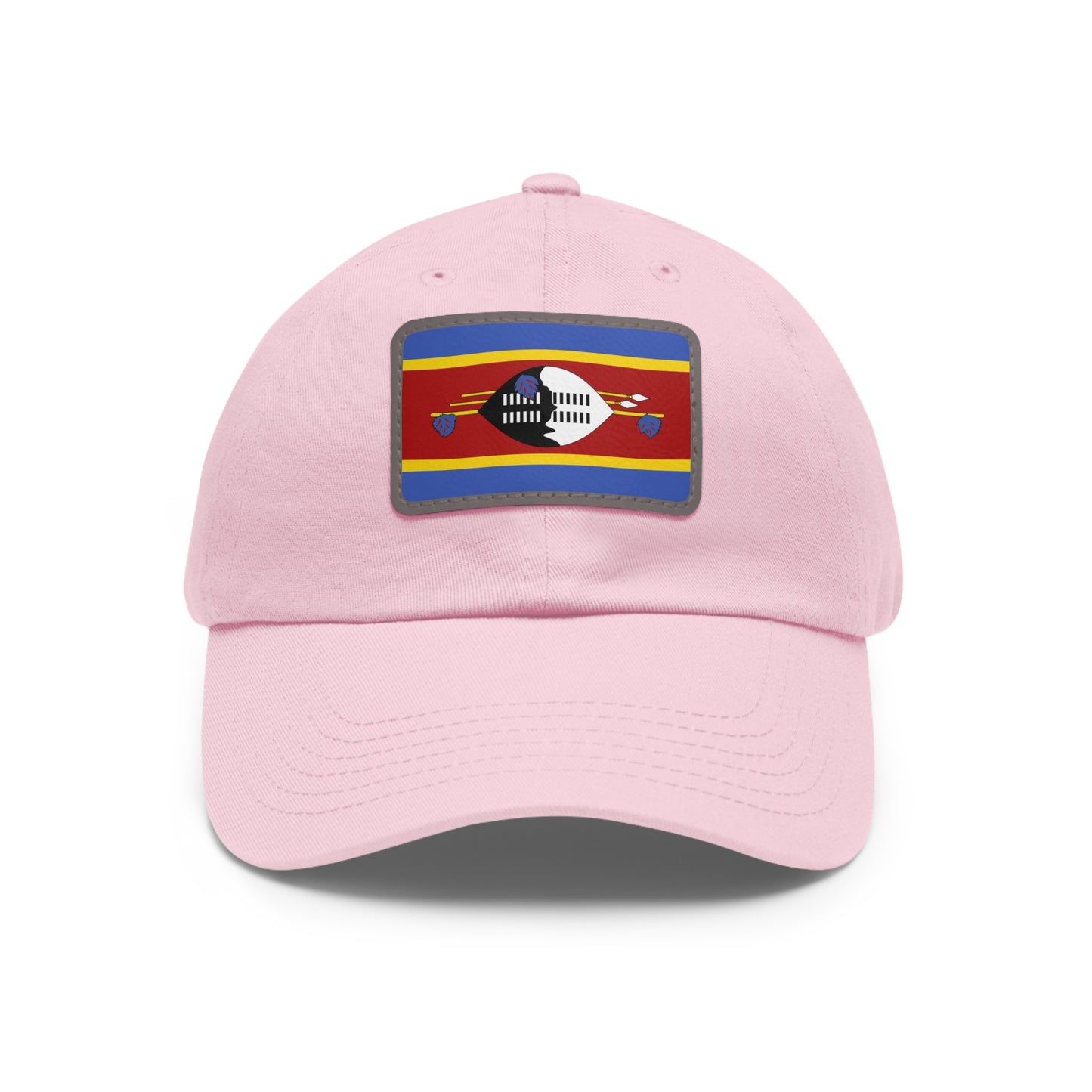 Eswatini Leather Patch Hat