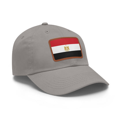 Egypt Leather Patch Hat