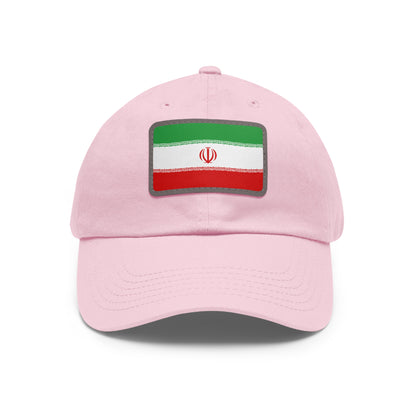 Iran Leather Patch Hat