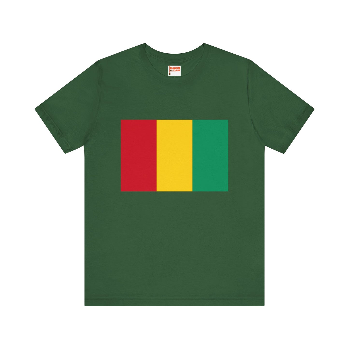 Guinea Flag on T-shirt