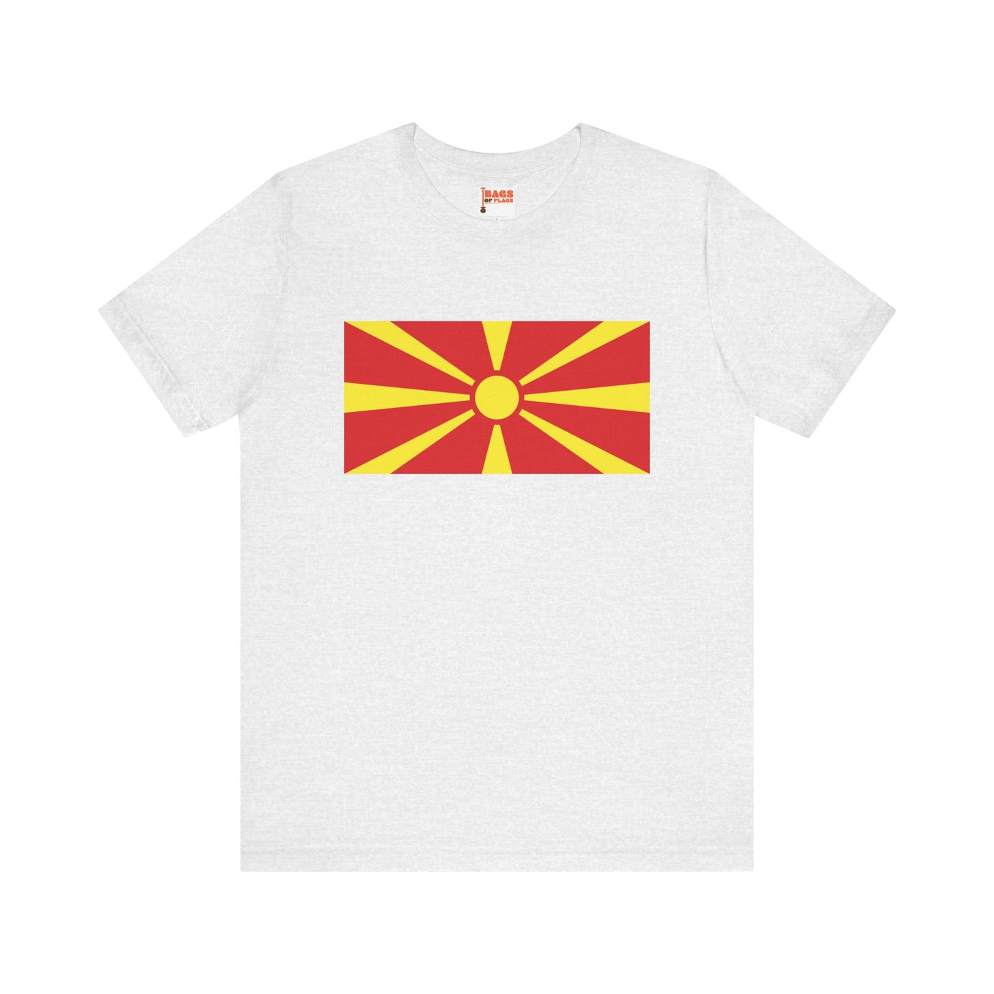 North Macedonia Flag on T-shirt