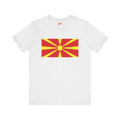 North Macedonia Flag on T-shirt