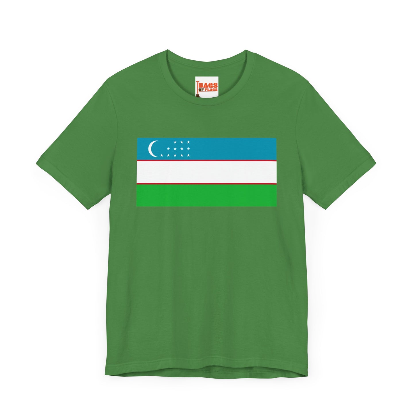 Uzbekistan Flag on T-shirt