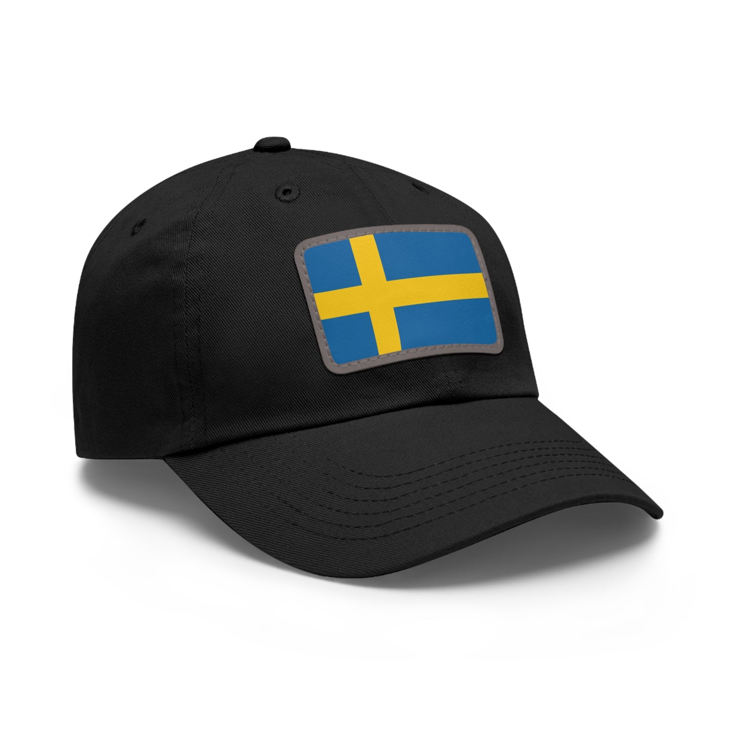 Sweden Leather Patch Hat