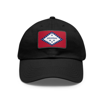 Arkansas Leather Patch Hat