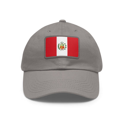 Peru Leather Patch Hat