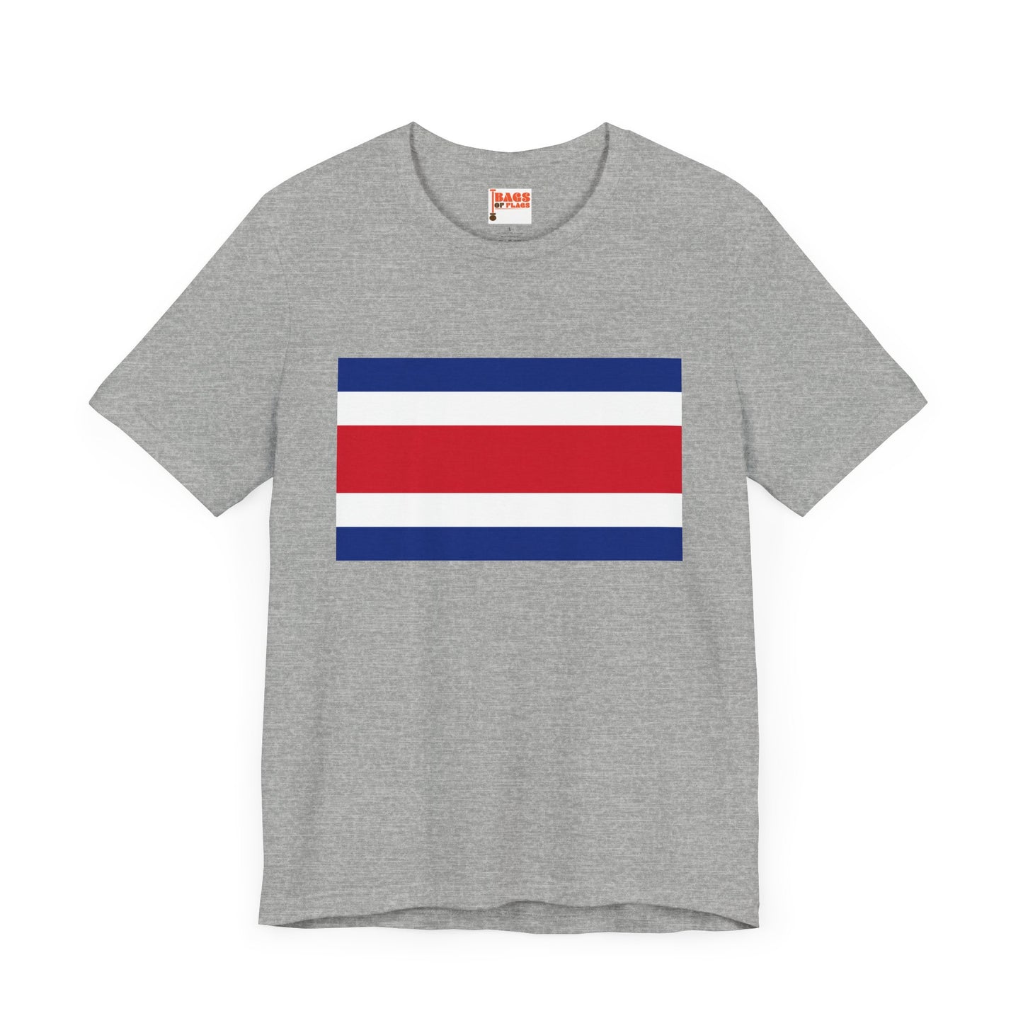 Costa Rica Flag on T-shirt