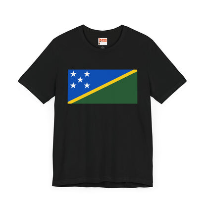 Solomon Islands Flag on T-shirt