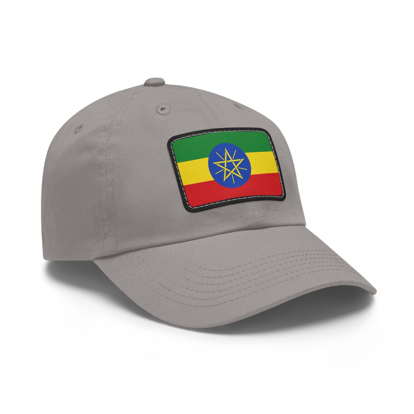 Ethiopia Leather Patch Hat