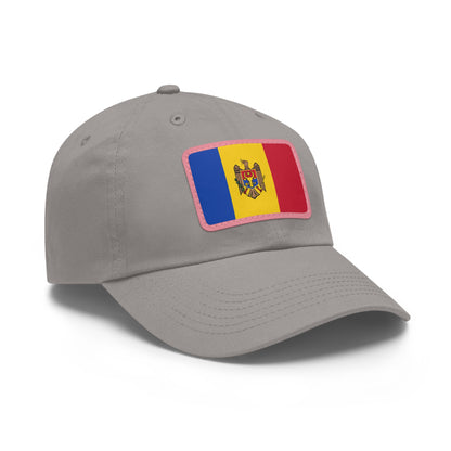 Moldova Leather Patch Hat