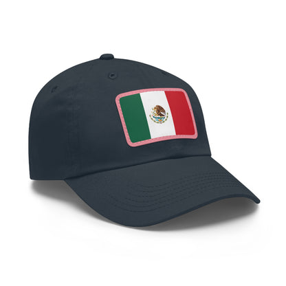 Mexico Leather Patch Hat