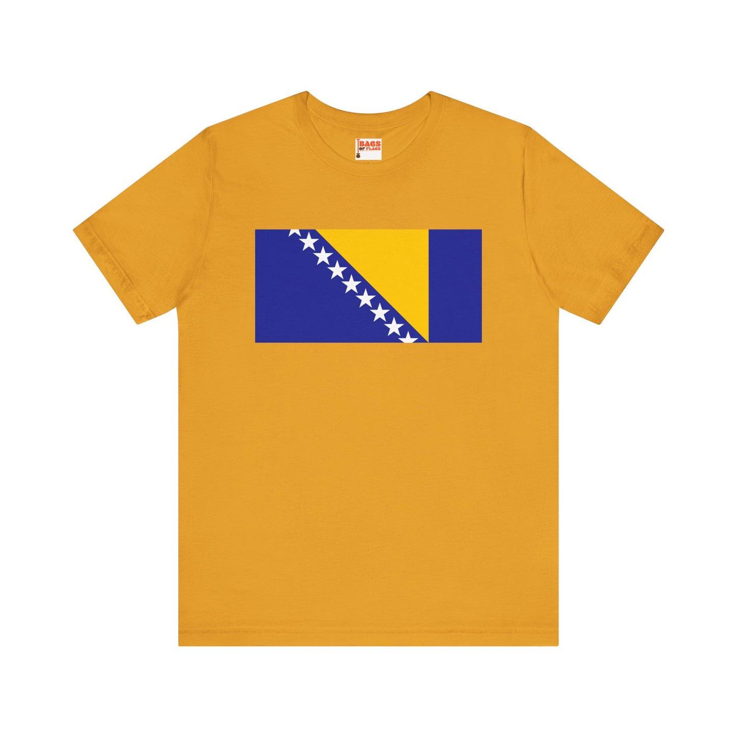 Bosnia and Herzegovina Flag on T-shirt