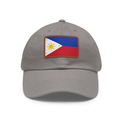 Philippines Leather Patch Hat