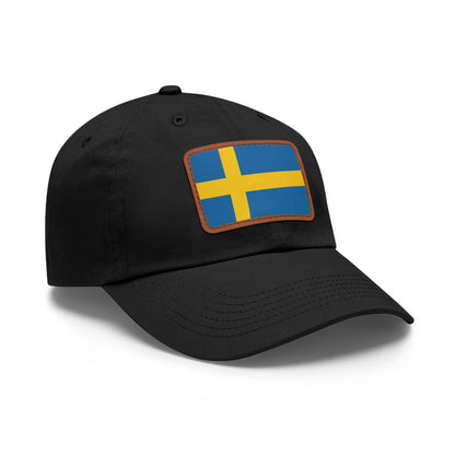 Sweden Leather Patch Hat