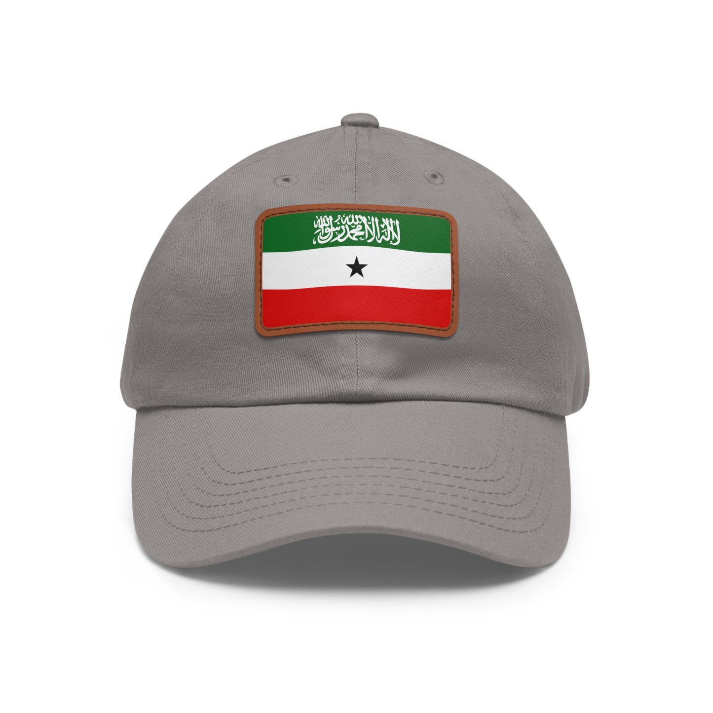 Somaliland Leather Patch Hat