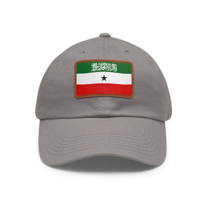 Somaliland Leather Patch Hat