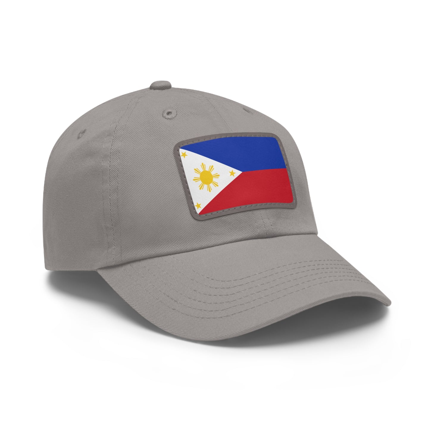 Philippines Leather Patch Hat