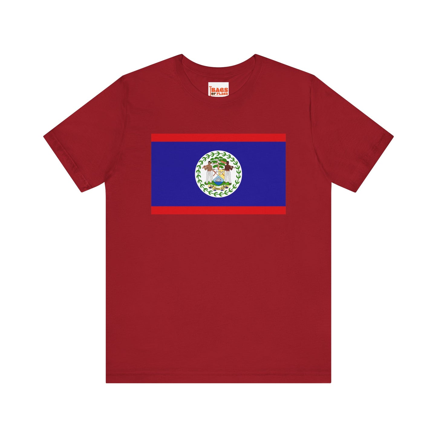 Belize Flag on T-shirt