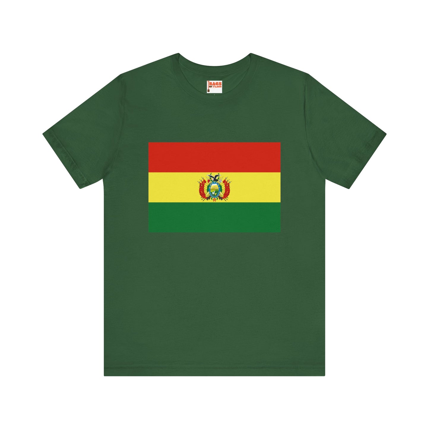 Bolivia Flag on T-shirt