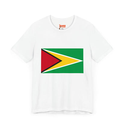 Guyana Flag on T-shirt