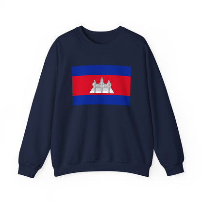 Cambodia Flag Sweatshirt