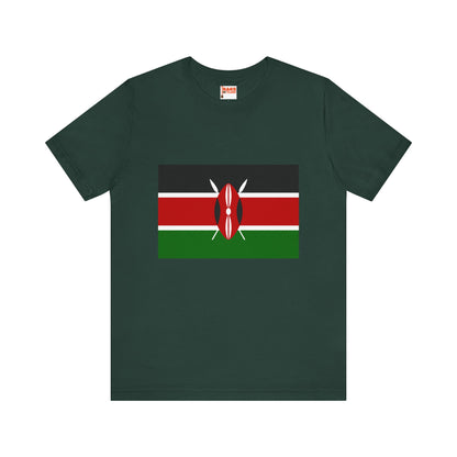 Kenya Flag on T-shirt