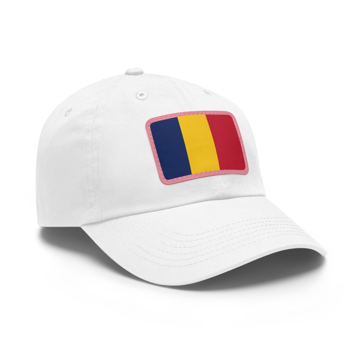 Chad Leather Patch Hat