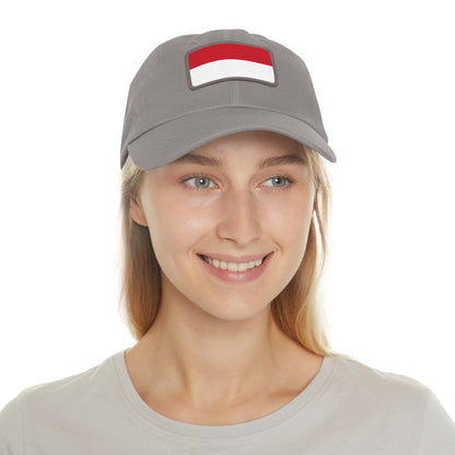 Monaco Leather Patch Hat