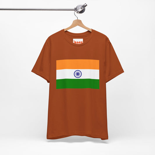 India Flag on T-shirt