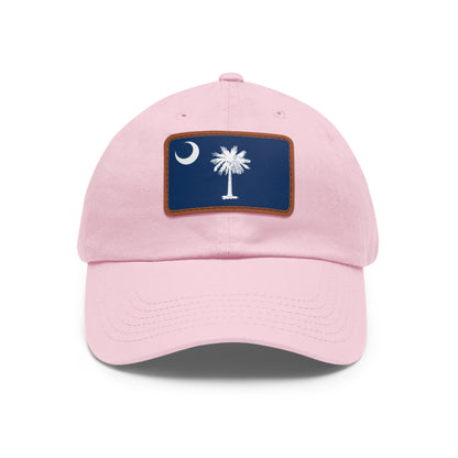 South Carolina Leather Patch Hat