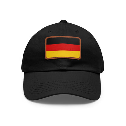 Germany Leather Patch Hat