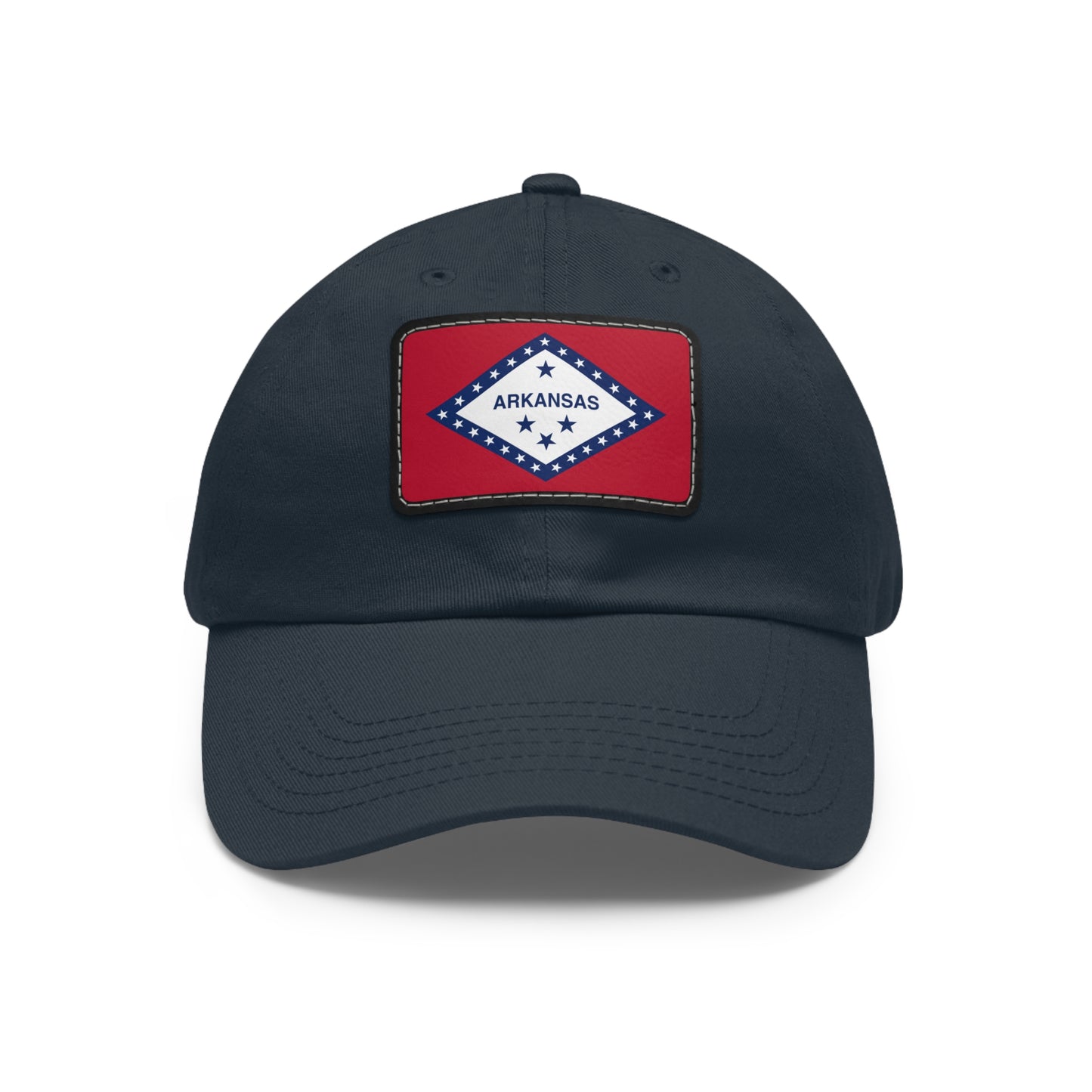 Arkansas Leather Patch Hat