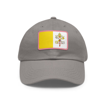 Vatican City Leather Patch Hat