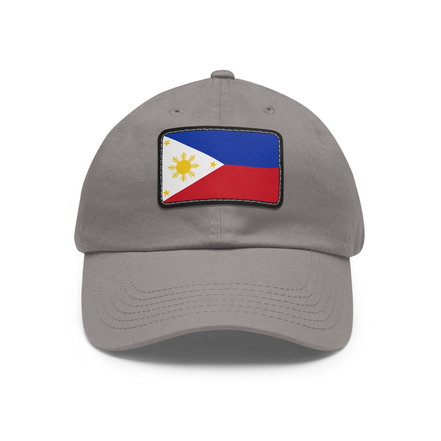 Philippines Leather Patch Hat