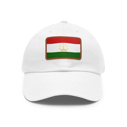 Tajikistan Leather Patch Hat